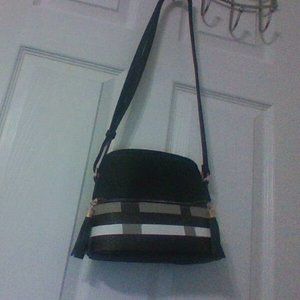 Plaid purse